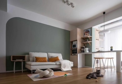 78平小夫妻和幾位喵星人的幸福居所