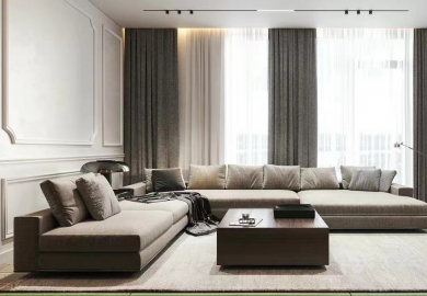 125.3平原木與灰色住宅設(shè)計，超高雅的氣質(zhì)