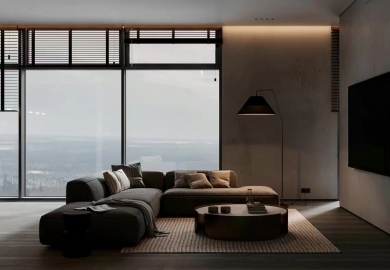 深色系公寓設(shè)計，讓生活更具有藝術(shù)氣息